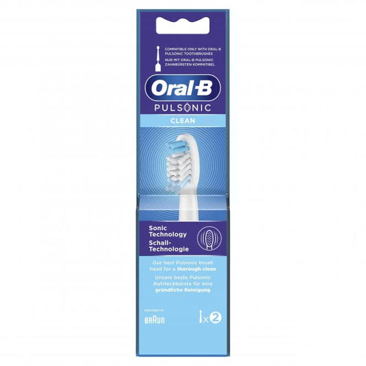 Braun Oral-B 2er Ersatzbürste                 Pulsonic Clean   299783