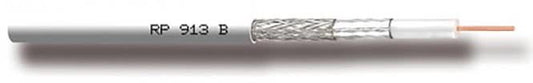 CAVEL Koaxleitung 130dB A++ ws    RP913B 100m Ring für Kabelbox, dibKom zert.