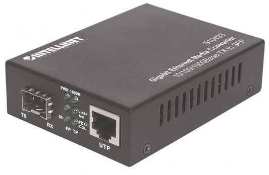Intellinet Medienkonverter        510493 10/100/1000Base-TX auf SFP ( GBIC )