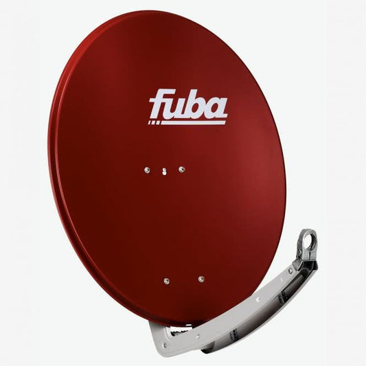 Fuba DAA 780 R Satellitenantenne rot     Hochleistungs- 74x84cm Aluminium