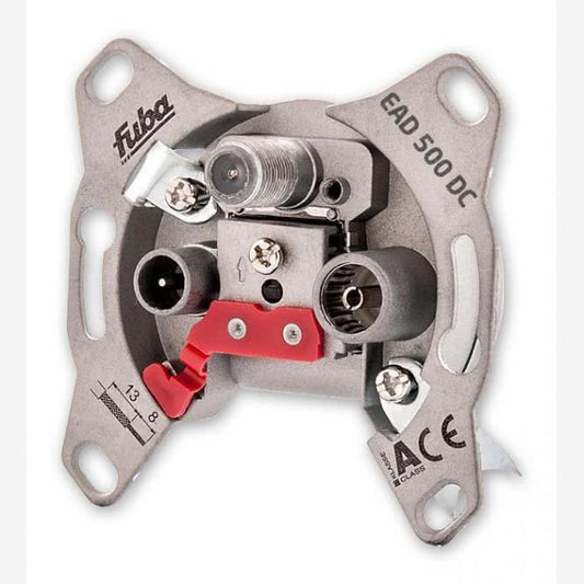 Fuba EAD 500 DC Universal-Enddose 3-Loch DC-Pass Freq.:5-2200MHz Dämpf.:1-1,3dB