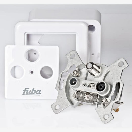 Fuba GAD 300 Satelliten-Enddose 3-Loch   Frequenz:5-2250MHz Dämpfung:2-3dB