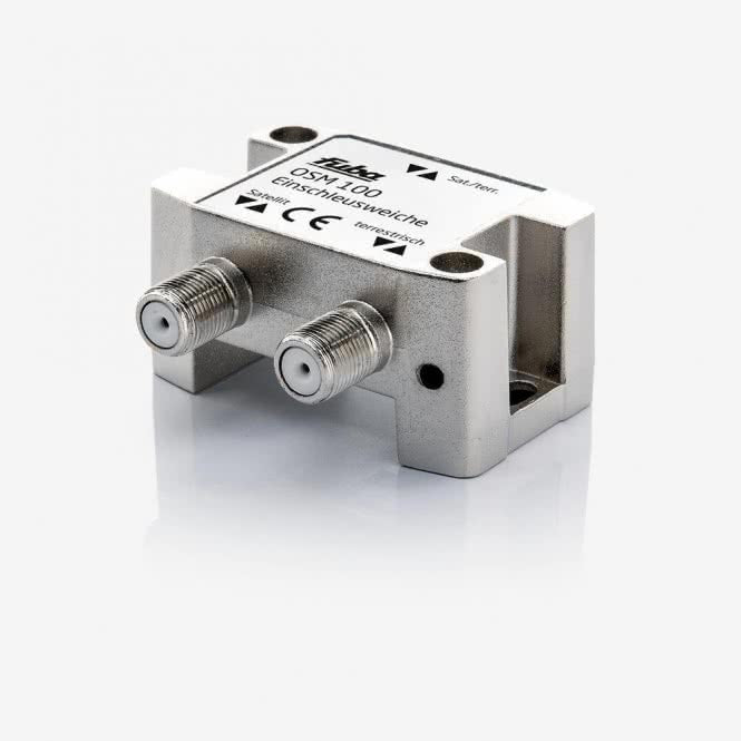 Fuba OSM 100 Einschleusweiche 2 in 1     Sat/terr. Frequenz:0,15-860/950-2400MHz