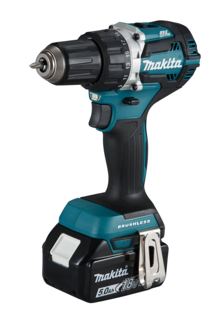 MAKITA Bohrschrauber DDF484RTJ 18V 5Ah   inkl MAKPAC Gr.2, 2xAkku 5Ah + Ladegerät