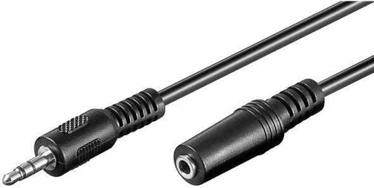 Hapena Audio-Kabel 2,5m KSK35S     07125 3,5mm Klinkenstecker - Kupplung,stereo