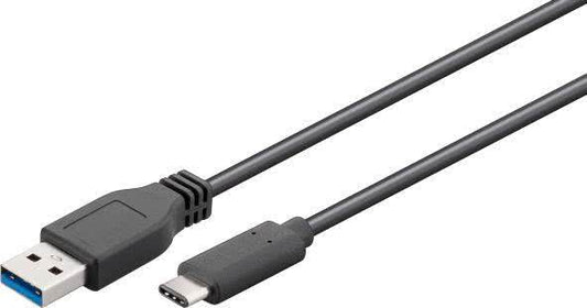 Hapena USB-Kabel 1,8m         3113120202 USB-A 3.0-Stecker - USB-C-Stecker