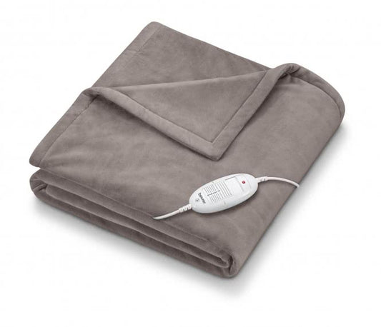 Beurer HD 75 Cosy Taupe Wärmezudecke     180x130cm 6 Stufen grau 424.00