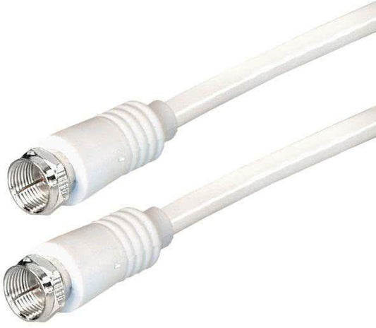 Hapena Antennen-Kabel 2,5m ws      13121 F-Stecker - F-Stecker 100dB