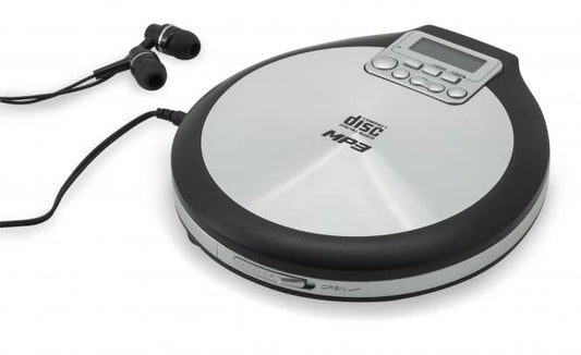 Soundmaster CD9220 sw/si Discman         tragbarer CD-Spieler,MP3,Hörbuchfunktion