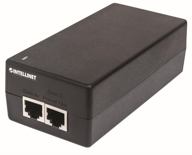 Intellinet Gigabit Ultra PoE+     561235 Injektor 1x60 Watt-Port