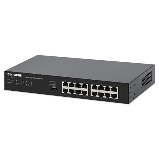INTR 16-Port Gigabit Ethernet     561815 Switch, 16 x 10/100/1000 Mbps RJ45