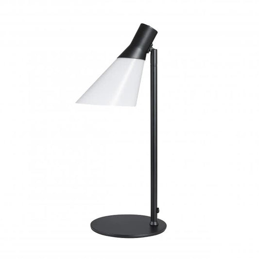 DYBERG Tischleuchte Gent matt sw    8183       E14 40W Zultg 1,6m D18 H53