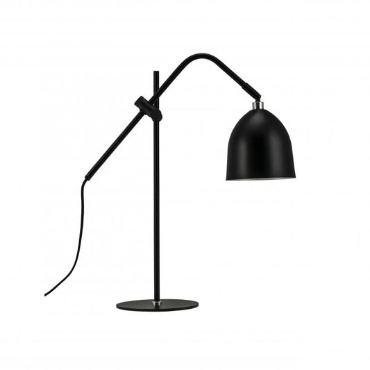 DYBERG Tischleuchte Easton sw       9014       E27 60W Zultg 1,6m D18 H56