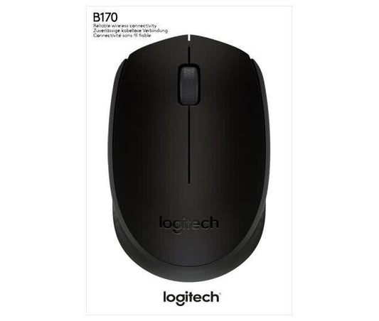 Logitech B170 schwarz optische Maus      kabellos,1000dpi,3 Tasten