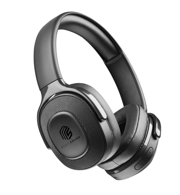 Music+Sound DEEP Bluetooth-Kopfhörer     schwarz on-ear max.25h Laufzeit