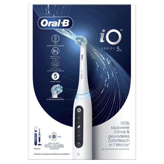 Braun Oral-B iO Series 5 Zahnbürste      Quite White                  415060