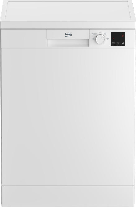 Beko DFN 04321 W ws Geschirrspüler       E 60cm 12,9L 49dB 4Prg unterbaufähig