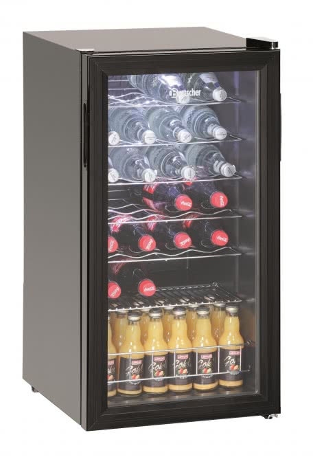 Bartscher Flaschenkühlschrank  700182G   88L G 28Fl.Doppel-Verglasung 5Ablagen