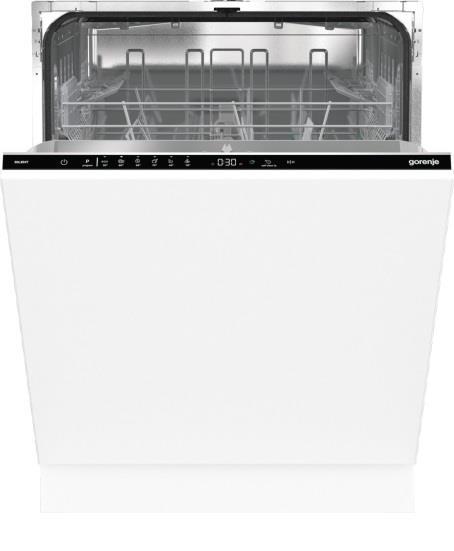 Gorenje GV642E90 EB-Geschirrspüler       E 60cm vollint. 47dB 11L 6Prg Korb