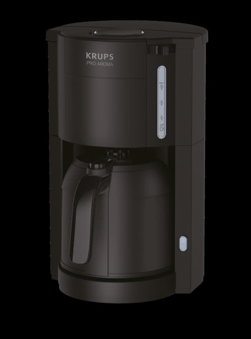 Krups KM 3038 Kaffeeautomat Pro Aroma    10 Tassen Thermo sw