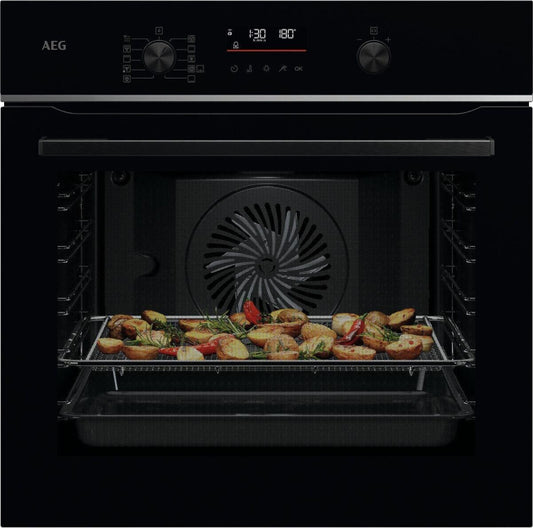 AEG TS6PB501AB sw EB-Backofen            A+ SenseCook Serie 6000 Pyrolyse+AirFry