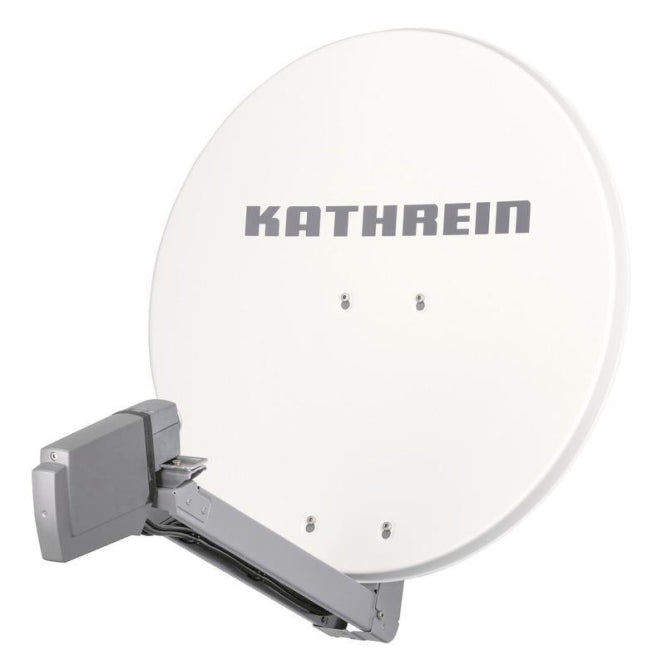 KATH Offset-Parabol-Spiegel     CAS 80ws     75cm Alu-Reflektor weiß