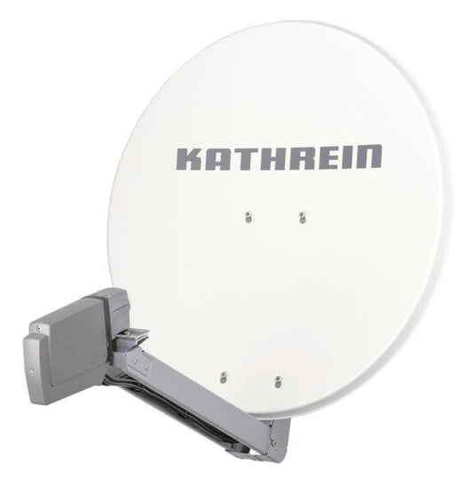 KATH Offset-Parabol-Spiegel     CAS 80ws     75cm Alu-Reflektor weiß