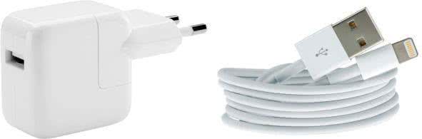 Apple Lade-Set weiß           5161800521 bestehend aus MD836ZM/A + MQUE2ZM/A