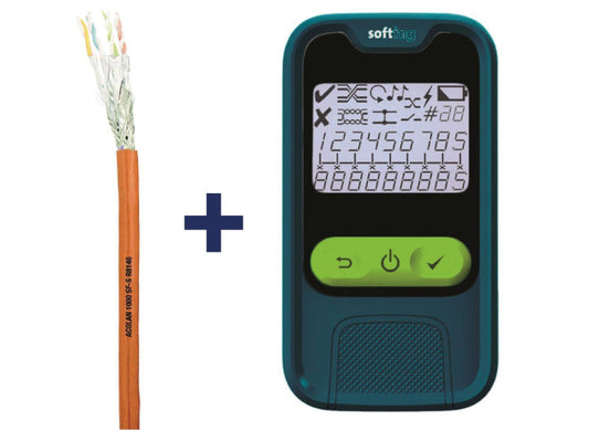 Sortiment ACOME ACOLAN 1000 SF-S Cat. 7  Simplex 1000m Tr. x CM210 CableMaster