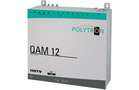 POLY Kompakt-Kopfstelle       QAM 12 LAN 12 DVB-S in DVB-C,LAN-Steuerung