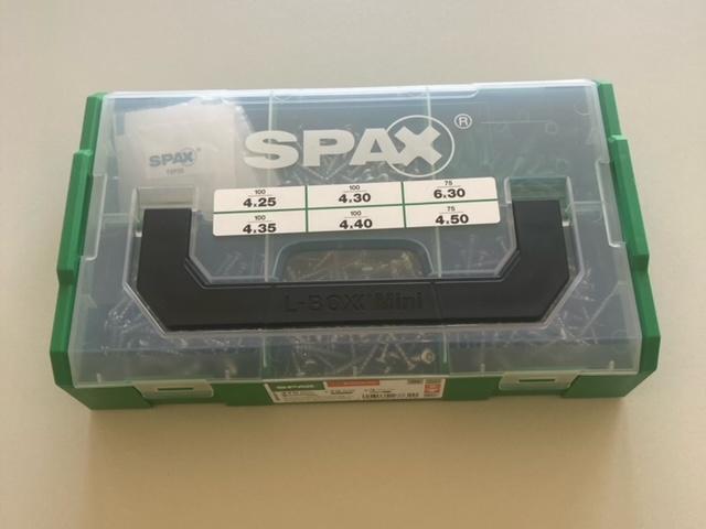 Reyher SPAX L-Boxx Mini Rundkopf Torx        --- Elektriker-Set ---
