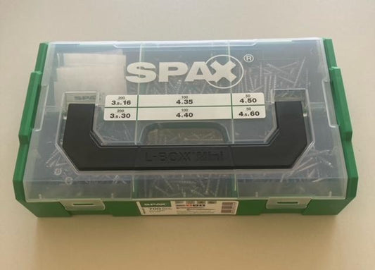 Reyher SPAX L-Boxx Mini Senkkopf Torx        -- Elektriker-Set --