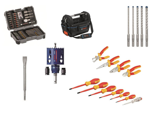 Bosch Aktionspaket Tasche und Zubehör