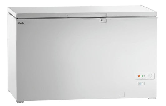 Bartscher 391 W Gewerbe Tiefkühltruhe    373Liter 83,0x130x72cm 4 Körbe