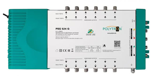 POLY Einzel-Multischalter   PSG 524 Q II 5/24,terr. aktiv,22 kHz,inkl.Netzteil