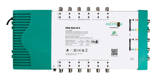 POLY Multischalter           PSG 924 QII 9/24 SAT/terr. aktiv mit Netzteil