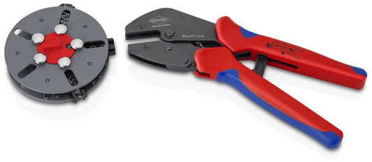 Knipex Crimpzange MultiCrimp      973303       m. Wechselmagazin f.MC4