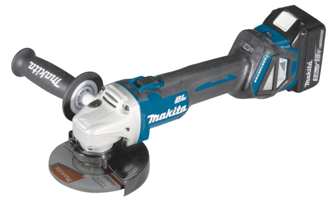 MAKI Akku-Winkelschleifer 18V  DGA511RTJ ** 2 x 5,0Ah Akkus + Ladegerät im MAKPAC