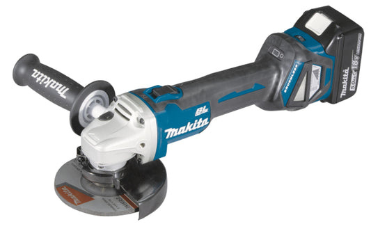 MAKI Akku-Winkelschleifer 18V  DGA511RTJ ** 2 x 5,0Ah Akkus + Ladegerät im MAKPAC