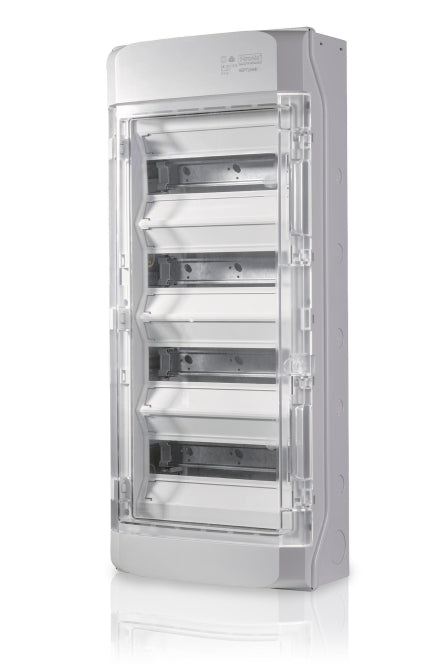 f-tronic AP Feuchtraumverteiler NEPTUN48 IP65  7270004   4-reihig