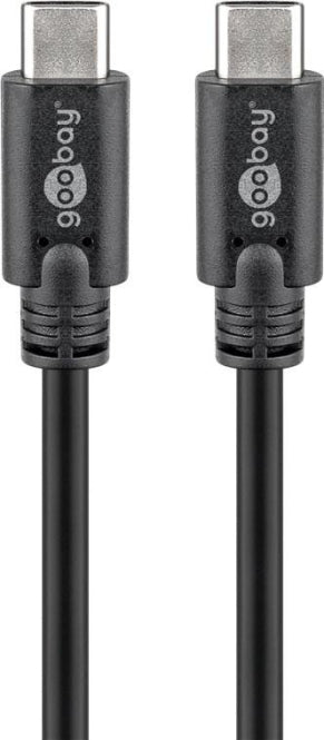 Goobay USB-Kabel 3m schwarz              SuperSpeed USB-C 3.2 Gen.1 PD 60W 5Gbps