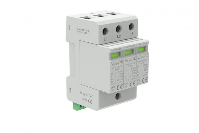 Varisor Überspannungs- VR-V3+0 275 40 RC Schutz TYP 2 TNC für Hutschiene