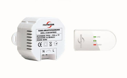 PROT Funk-Abluftsteuerung AS 6020  15012 Einbauvariante mit kabelloser Mini-