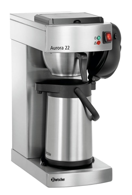 Bartscher Aurora 22 Ed Kaffeeautomat     Gastro 1,9L Isolierkanne mit Pumpsystem
