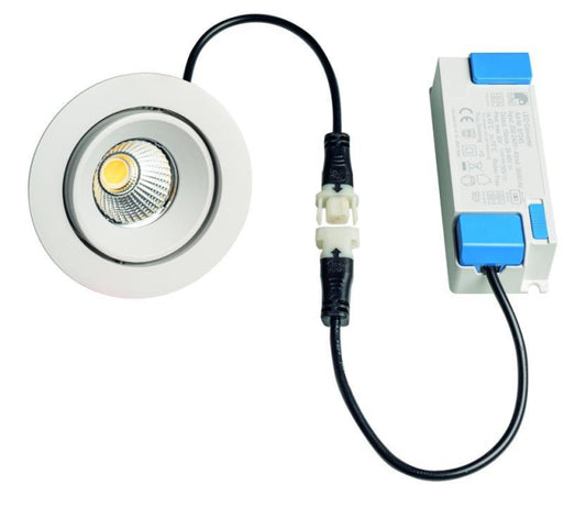 RUTEC Einbaustr.AZLED G3 IP65 AZ57311SWD 27/3/4K 600lm CRI90 dim DA68 weiss matt