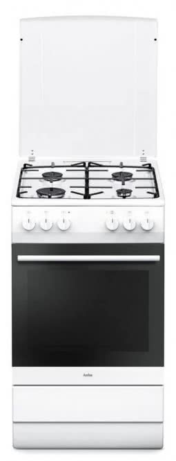 Amica SHEG 11557 W ws Kombi-Gasherd      50cm Gaskochfeld A-20% 4Heizarten