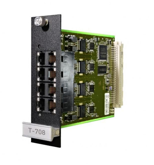 AGFEO Teilnehmer-Modul       Modul T-708 inkl. Modulfrontplatte Modul T-708