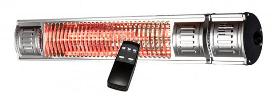 infralogic HeizMeister RC 1 x 2000W 3016 regelbar 50-75-100% Alu poliert IP 65 FB