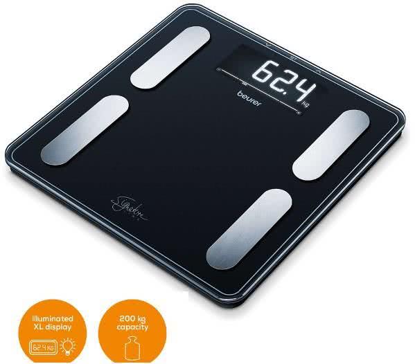 Beurer BF 400 sw Diagnosewaage Comfort   SignatureLine XL-Display 200kg  735.74