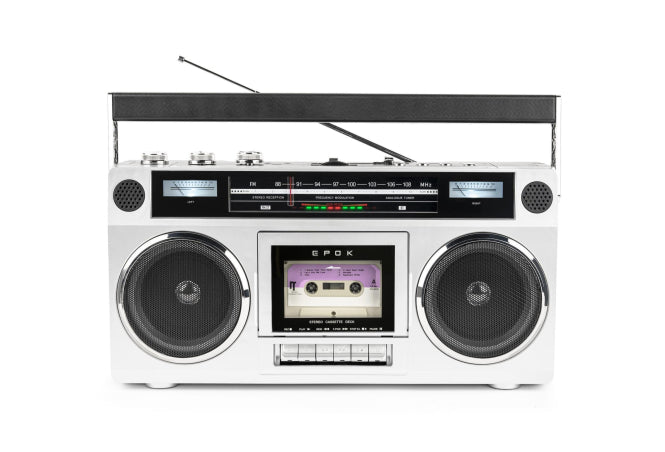EPOK BTBLASTER si Ghetto Blaster         15W,UKW,Kassette,BT5.4,USB